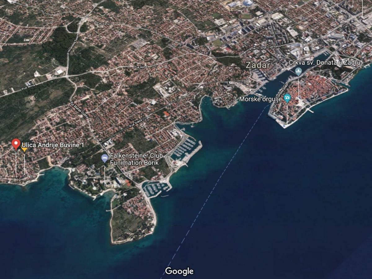 Apartment Paula With Private Jacuzzi And Parking- Near The Beach Zadar Exterior photo